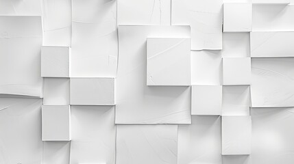 Modern asymmetrical white background. Minimalist abstract geometric design.