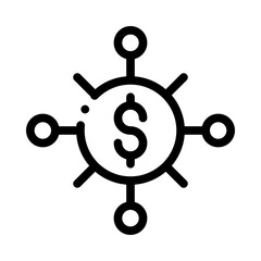 budget line icon