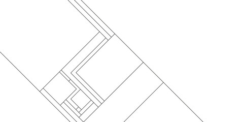 Abstract white black colors with lines pattern of modern geometric architectural concept, Abstract monochrome elegant geometric background business and technology concept background.