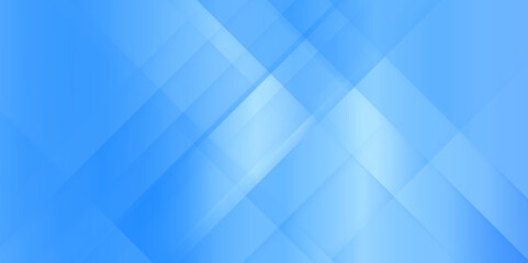 Obraz premium Geometric abstract luxury modern glow gradient abstract polygon pattern on blue, background of straight lines in blue color seamless bright modern business concept geometric patterns for design.