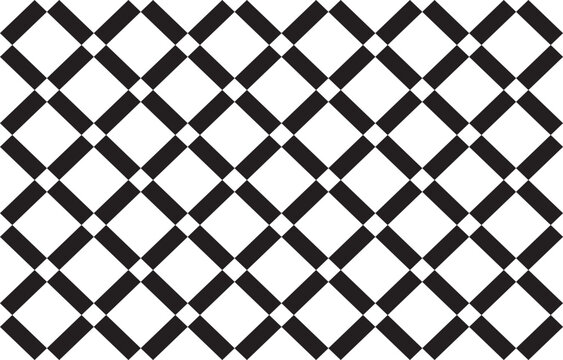Abstract black and white geometric patterns design for background, wallpaper, textile, print, wrapping, fabric, clothing, home decor. vector illustration