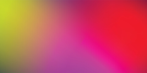 Abstract blurred gradient background in bright Colorful smooth. soft colored vector illustration, Suitable For Wallpaper, Banner, Background, Card, Book Illustration.