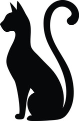 Silhouette Black Horror Cat
