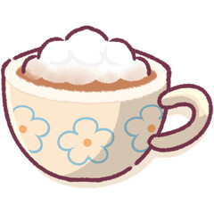 Designed with super cute and newest 2024 coffee cake decoration stickers