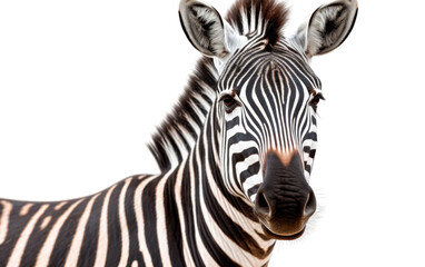 A zebra is staring at the camera with its mouth open.