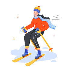 Obraz premium International Sports Flat icons 