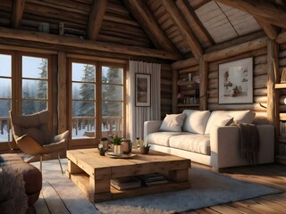 Cozy Cabin Room Inspiration Photography Art