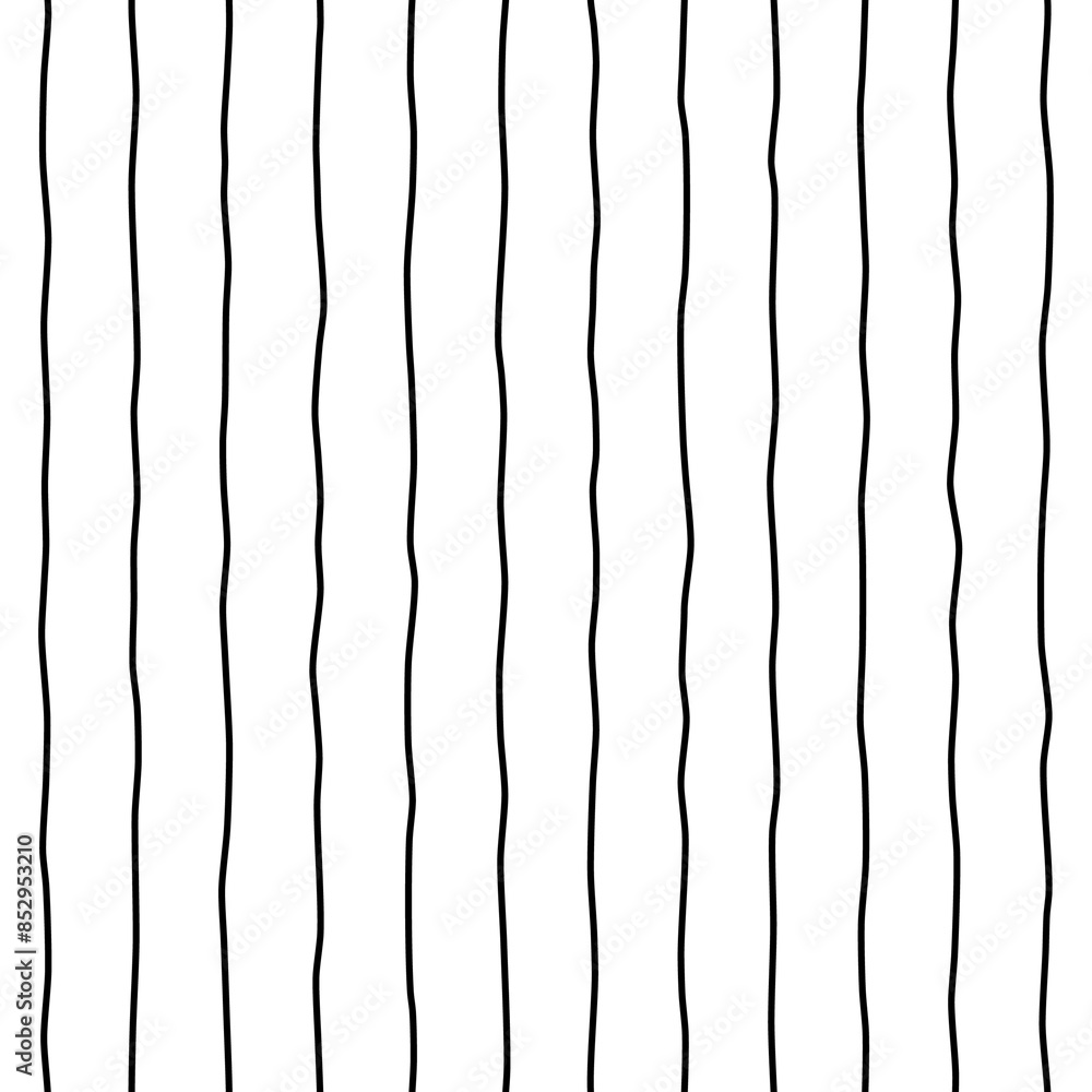 Aufkleber seamless line pattern. vertical stripe. black lines isolated on white background. strips of a monoch
