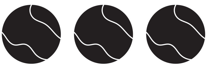tennis ball icon in trendy flat style isolated on background. tennis ball icon page symbol for your web site design tennis ball icon logo, app, UI. tennis ball icon Vector illustration, EPS10.