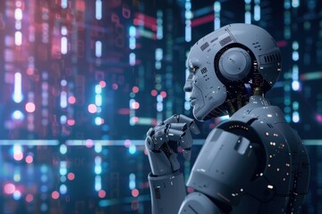 Fototapeta premium Revolutionizing Financial Auditing with AI and Blockchain Technology for Automated, Secure, and Real-Time Analysis