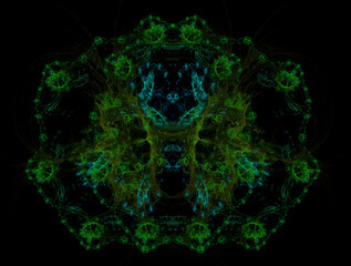Imaginatory fractal abstract background Image