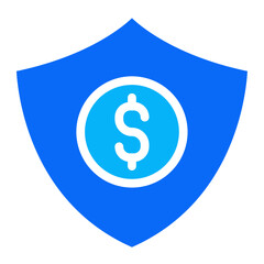 Insurance duotone color icon vector for mobile app, website, logo and presentation design.