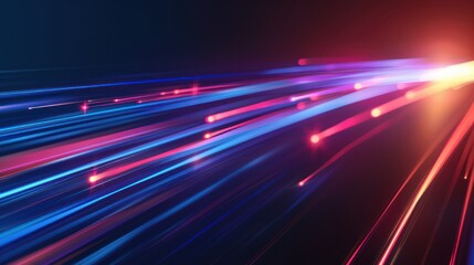 Abstract Neon Lights Background