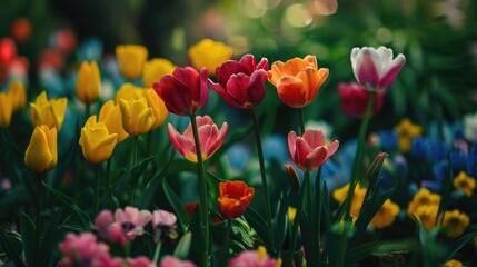 Obraz premium Flowers are the ultimate present from nature