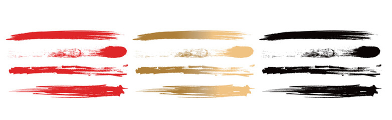 ブラシストローク素材