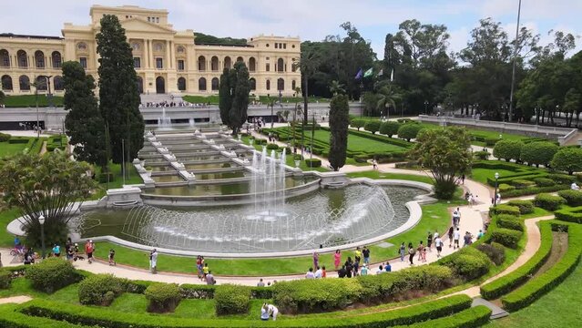 Famoso Museu do Ipiranga - S&atilde;o Paulo - Brasil