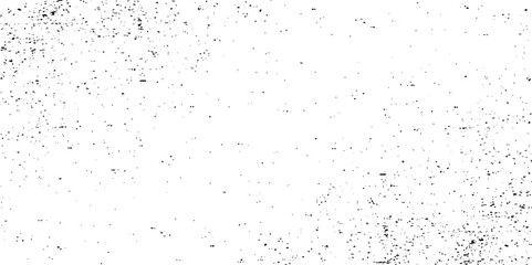 Black grainy texture isolated on white background. Distress overlay textured. Dark Noise Granules. stock illustration