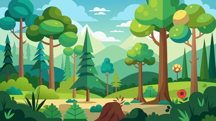 forest-scene-with-various-forest-trees