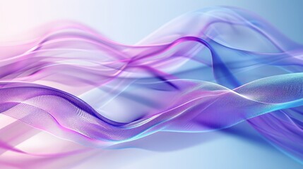 Fototapeta premium Abstract Purple And Blue Swirling Design