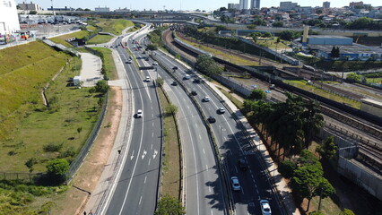 Avenida Radial Lesta em Itaquera, São Paulo, Brasil