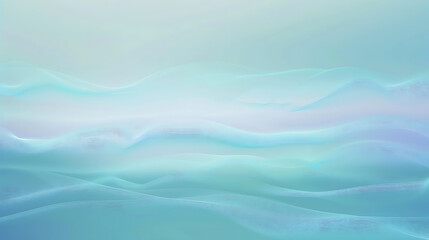 Fototapeta premium Tranquil Blue Waves Abstract Gradient Background