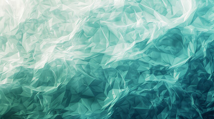 Obraz premium A blue and white background with a pattern of triangles