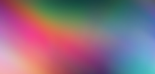 Abstract bright blurred background in holographic colors.