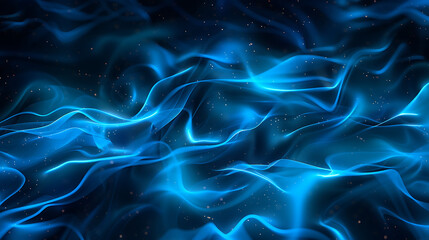 Obraz premium Elegant Blue Smoke: Abstract Background Design
