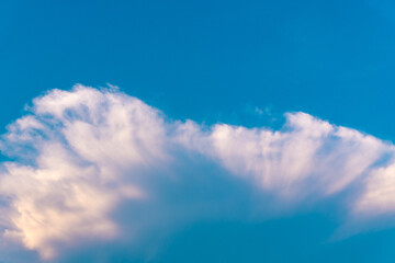 blue sky with clouds