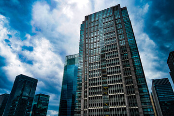 建設中の高層ビル © kanzilyou