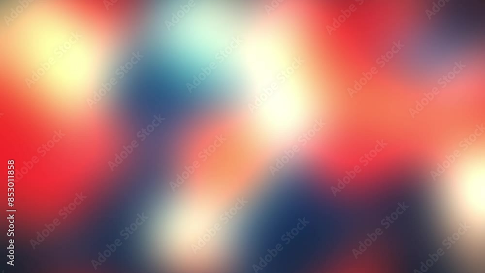Wall mural colors gradient blending smooth seamless transition abstract motion background. color blend moving a