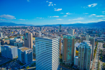 福岡の高層ビル群（福岡タワーから撮影） © kanzilyou