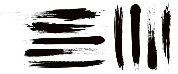 Brush texture, ink, brush pattern, wave pattern brush stroke material. brush stroke