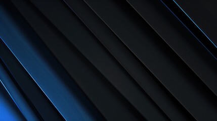 Obraz premium Abstract Diagonal Lines with Blue and Black