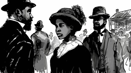 A historical fiction writing contest that encourages young writers to explore scenarios involving meetings between slaves and abolitionists