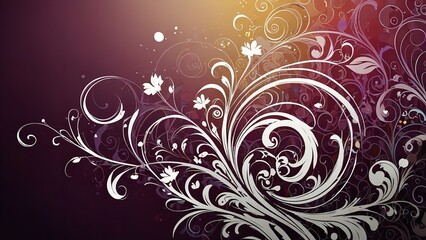 Flowing Floral Patterns for Design