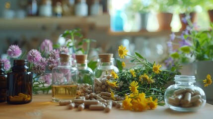 A health blogger conducting a month-long challenge to explore alternative medicines and document their effects compared to traditional drugs