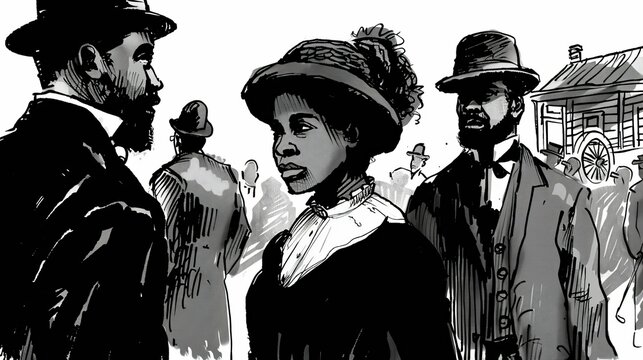 A historical fiction writing contest that encourages young writers to explore scenarios involving meetings between slaves and abolitionists