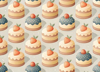 cake pattern background