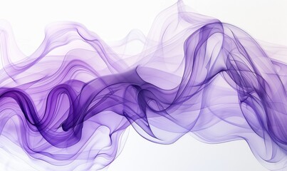 Flowing, intertwining lines on a white canvas