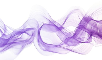 Flowing, intertwining lines on a white canvas