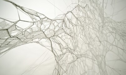 Fototapeta premium Abstract monochrome background with lines and curves