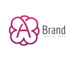 Letter A logo icon design template elements. Usable for Branding and Business Logos.
