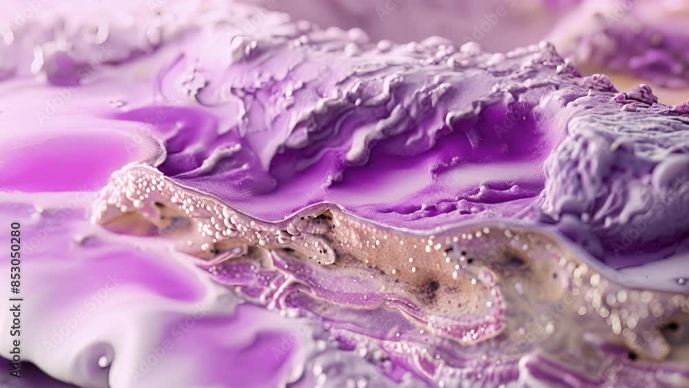 Poster crosssectional view of the synaptic cleft revealing the layers of extracellular matrix that provide 