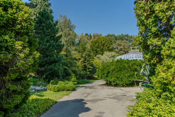 Botanical garden of Kosice in Slovakia