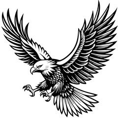 paint-a-majestic-eagle-soaring-through-the-sky