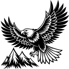 paint-a-majestic-eagle-soaring-through-the-sky