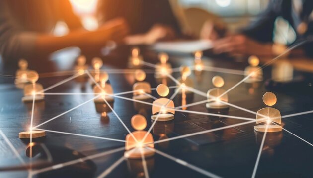 Global business networking structure, analysis, hr recruitment, customer service, teamwork, strategy