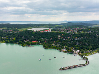 Tihany Abbey (Tihanyi Apátság), Tihany, Balaton, Hungary