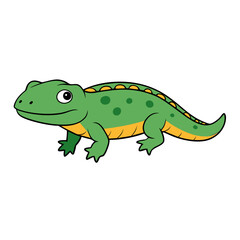 eryops, a type of ancient amphibian that lived during the Permian period.